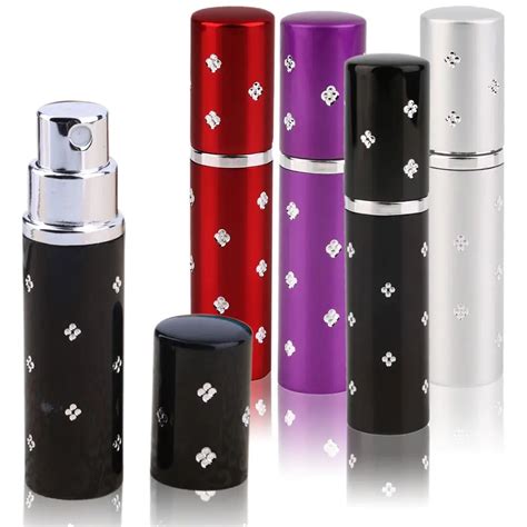 refillable perfume spray travel bottle